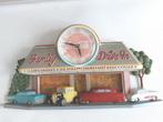 Coca-Cola Drive-In Wandklok, Verzamelen, Ophalen of Verzenden, Gebruikt