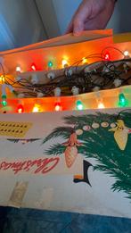 Oude splendor kerstverlichting kerst vintage kerstbal, Diversen, Kerst, Ophalen, Gebruikt