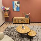 Britt Tv-Meubel | Mangohout | 150cm | 200cm |, Ophalen of Verzenden, Nieuw, Hout
