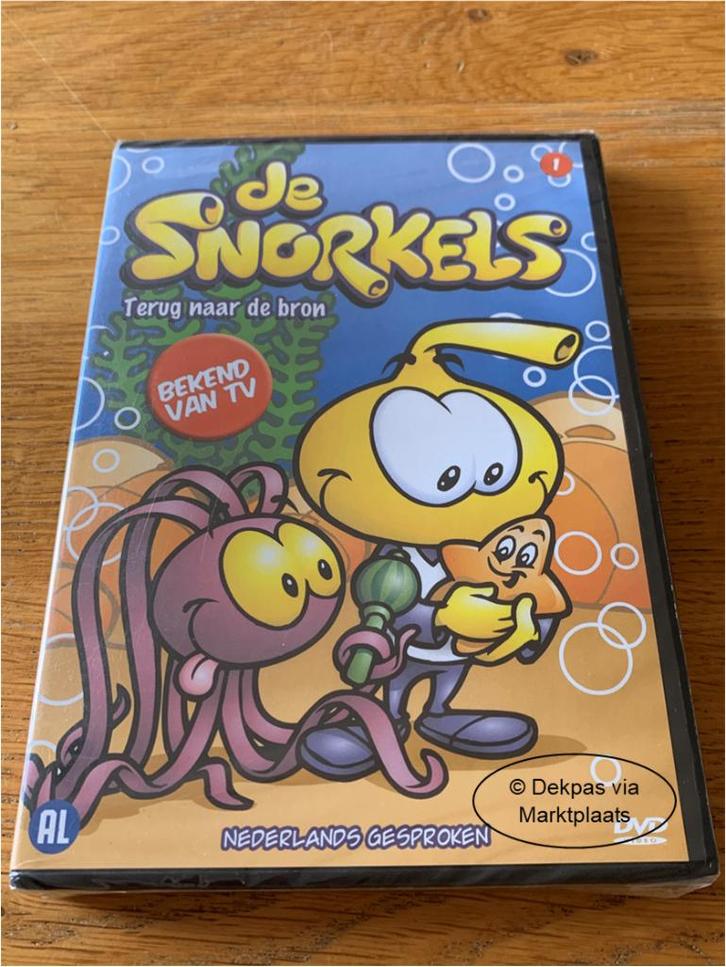 Dvd De Snorkels - Terug Naar de Bron - Deel 1 - NIEUW, Cd's en Dvd's, Dvd's | Tekenfilms en Animatie, Nieuw in verpakking, Amerikaans