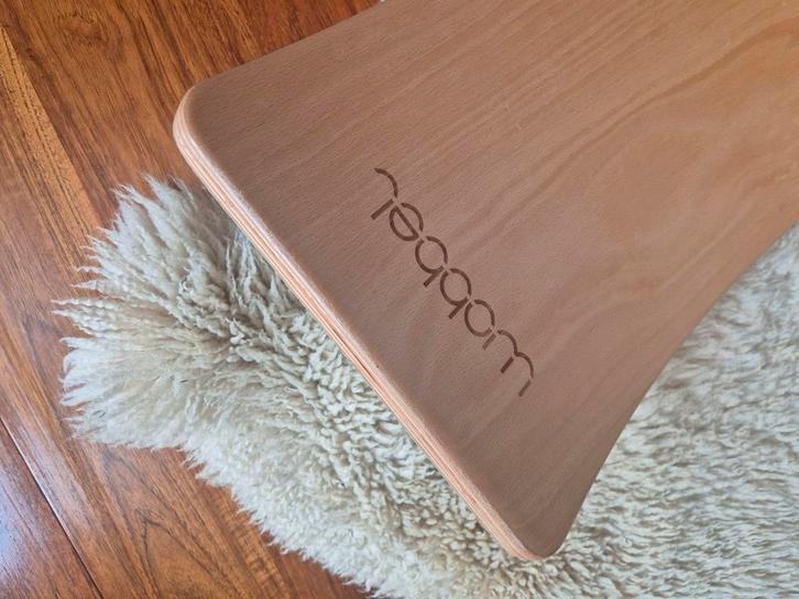 Originele wobbel board met vilt in groen z.g.a.n., Sport en Fitness, Yoga en Pilates, Zo goed als nieuw, Ophalen of Verzenden