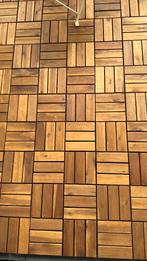 Balkon / terras tegels 48 stuks 3 maanden oud, Ophalen, Zo goed als nieuw, Hout