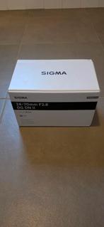 Sigma 24-70mm f/2.8 DG DN II - sony- Zo goed als nieuw!, Audio, Tv en Foto, Fotografie | Lenzen en Objectieven, Ophalen of Verzenden