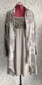 FLEUR DE... Linnen Zomer Blouse maat XL/XXL, Overige kleuren, Maat 46/48 (XL) of groter, Fleur de ..., Ophalen of Verzenden