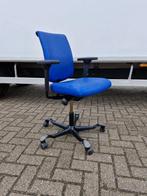 Hag H05 kunstleer Scandinavische ergonomische bureaustoel, Huis en Inrichting, Bureaustoelen, Blauw, Hag / Flokk, Ophalen of Verzenden