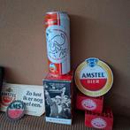 Vintage bier spullen amstel  en andere merken, Verzamelen, Biermerken, Ophalen, Amstel