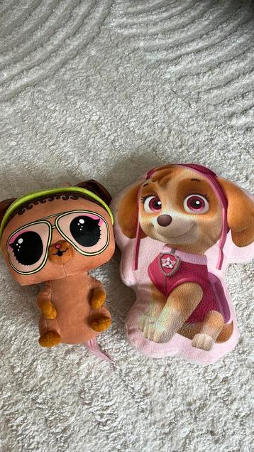 Knuffel paw patrol en Lol beschikbaar voor biedingen