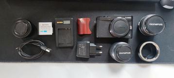 Panasonic lumix GX800 en 2 lenzen beschikbaar voor biedingen