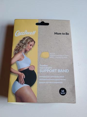 Carriwell buikband zwart, maat M beschikbaar voor biedingen