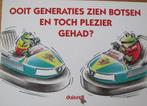 ansichtkaart van Duinrell - kikkers in botsautootjes - nieuw, Verzamelen, Verzenden, 1980 tot heden, Ongelopen, Overige thema's