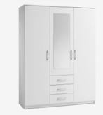 Kledingkast wit van Jysk., 100 tot 150 cm, 200 cm of meer, Zo goed als nieuw, Modern