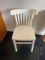 5 x houten stoel met spijlen, Ophalen, Wit, Vijf, Zes of meer stoelen, Hout