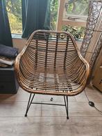 Rotan rieten stoel  nu voor 35, Huis en Inrichting, Stoelen, Ophalen, Gebruikt, Bruin, Riet of Rotan