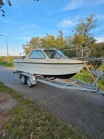 RYDS 495 HT met Trailer | kajuitboot UNIEKE OPKNAPPER  beschikbaar voor biedingen