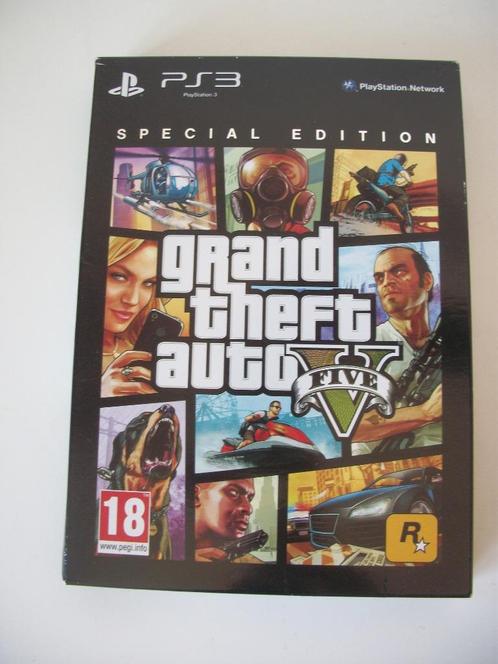 Grand Theft Auto, Box Special Edition Steelbook zonder spel, Spelcomputers en Games, Spelcomputers | Overige Accessoires, Nieuw