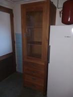 Teak vitrinekast, Huis en Inrichting, Ophalen, Gebruikt, 25 tot 50 cm