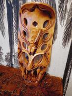 Houtsnijwerk  draken masker Hawaïaanse tikki masker, Ophalen of Verzenden