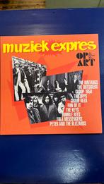 Various ‎– Muziek Expres - Op Art  2lp, Cd's en Dvd's, Ophalen of Verzenden, Gebruikt, 12 inch, Pop