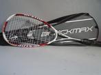 DUNLOP BLACKMAX evo carbon 173gr goede bespanning en goede g, Ophalen of Verzenden, Zo goed als nieuw, Racket, Met hoes