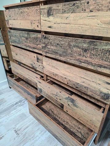VidaXL Ladekast 60x36x103 cm out hout beschikbaar voor biedingen