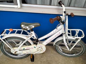 Te koop meisjes fiets 18 inch  beschikbaar voor biedingen