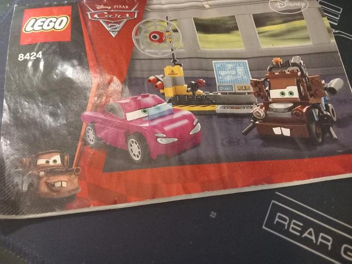 Lego Cars 8424, Kinderen en Baby's, Speelgoed | Duplo en Lego, Zo goed als nieuw, Ophalen of Verzenden