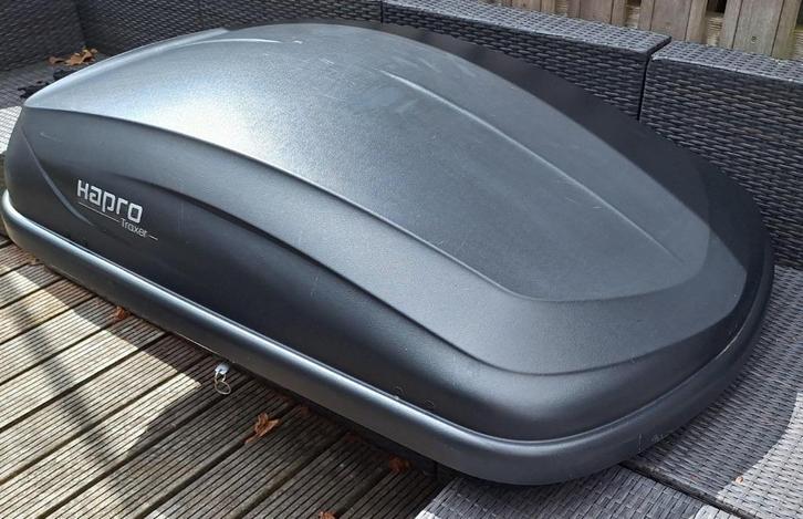 Dakkoffer Hapro Traxer 4.6 Antraciet, Auto diversen, Dakkoffers, Ophalen