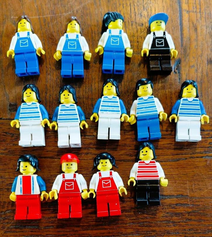 13 vintage minifiguren Lego poppetjes, Kinderen en Baby's, Speelgoed | Duplo en Lego, Gebruikt, Lego, Losse stenen, Ophalen of Verzenden