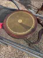 Bijzettafeljes mahoniehout, Antiek en Kunst, Ophalen of Verzenden, Minder dan 50 cm