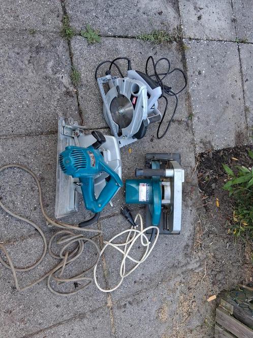 3 cirkelzagen loop of sloop, Doe-het-zelf en Verbouw, Gereedschap | Overige machines, Gebruikt, Ophalen