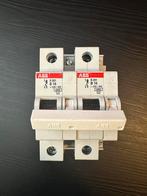 ABB Fornuis Automaat 2-polig + Nul 16A B-kar SN201L, Ophalen of Verzenden, Gebruikt, Schakelaar