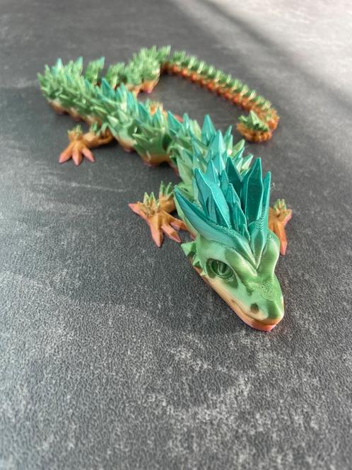 3D Fantasy Draak – Met zorg geprint & uniek afgewerkt!, Verzamelen, Speelgoed, Nieuw, Ophalen of Verzenden