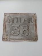 Oud Lenin straatnaambordje Rusland Polen Communisme Etc, Verzenden