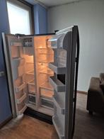 American koelkast met vriezer, Witgoed en Apparatuur, Koelkasten en IJskasten, Gebruikt, 200 liter of meer, 60 cm of meer, Met aparte vriezer