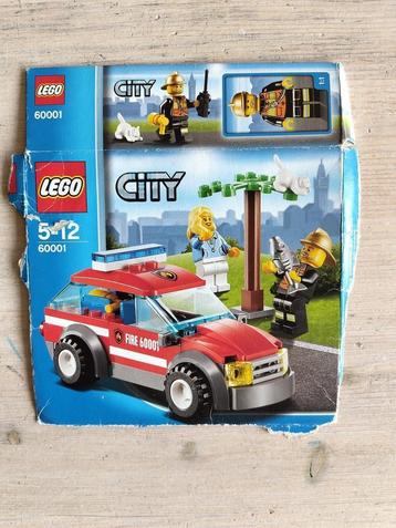 LEGO City Brandweercommandant - 60001 beschikbaar voor biedingen