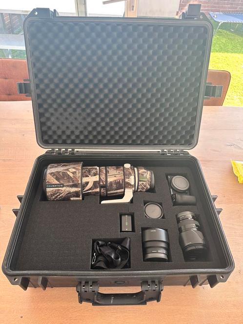 Sony A6600 met diverse lenzen (200-600mm) (18-200mm) en meer, Audio, Tv en Foto, Fotocamera's Digitaal, Zo goed als nieuw, Sony