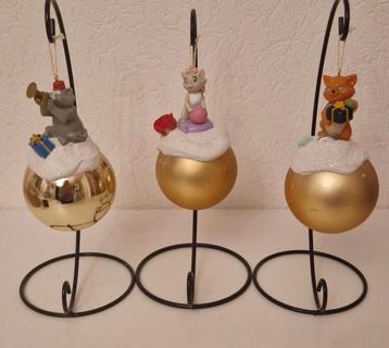 3x Leuke kerstballen met Disney
Aristocats
 beschikbaar voor biedingen