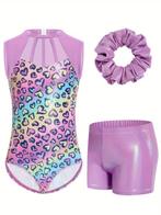 Turnpakje + turnbroekje paars 116 122 128 134 140 146 152, Paars, Nieuw, Ophalen of Verzenden, Turnpak(je)