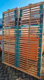 2x lattenbodems met handmatige verstelling, Huis en Inrichting, Slaapkamer | Matrassen en Bedbodems, Eenpersoons, 210 cm, Ophalen of Verzenden