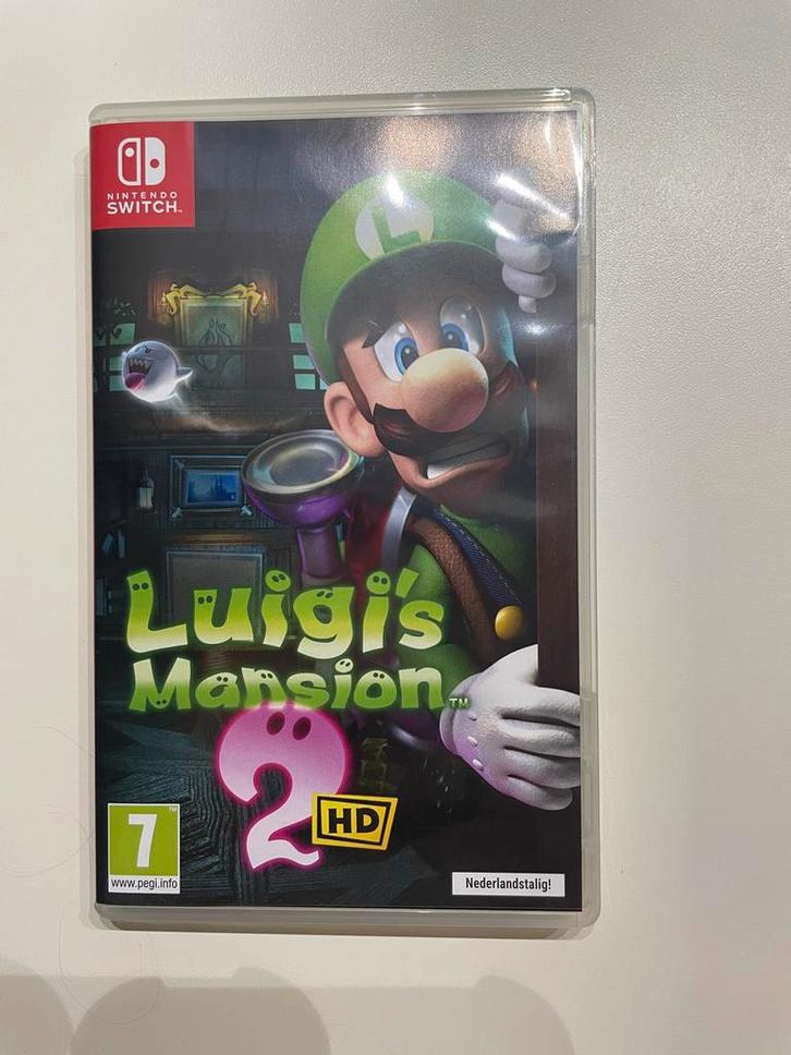 Luigi's Mansion 2 HD - Nintendo Switch, Spelcomputers en Games, Games | Nintendo Switch, Zo goed als nieuw, Avontuur en Actie