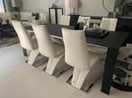 Rolf Benz z-stoelen + eettafel Kettnaker, Ophalen, Zo goed als nieuw