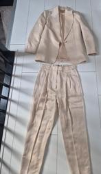 Mooie Josh V beige/goud pak, Kleding | Dames, Ophalen of Verzenden, Zo goed als nieuw, Beige