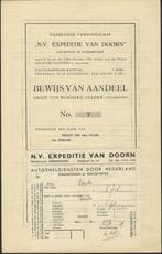 FACT. + AANDEEL EXPEDITIE VAN DOORN, Ophalen of Verzenden, Gebruikt, Overige typen