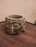 Klein leuk brocante boeddha boedha bloempot, Tuin en Terras, ., Rond, Ophalen of Verzenden, Zo goed als nieuw