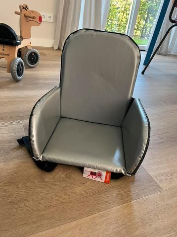 Babboe kleuterzitje voor bakfiets zilver beschikbaar voor biedingen