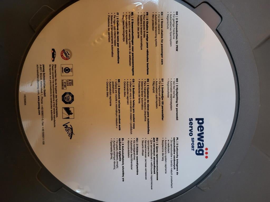 Pewag Servo Sport RSS77 Sneeuwkettingen, Auto diversen, Sneeuwkettingen, Ophalen of Verzenden, Nieuw