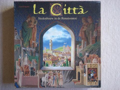 LEUK: La Citta - Stedenbouw in de Renaissance, Hobby en Vrije tijd, Gezelschapsspellen | Bordspellen, Gebruikt, Een of twee spelers