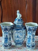 Antiek Delfts Blauw Kaststel Royal Sphinx Boch, Ophalen of Verzenden