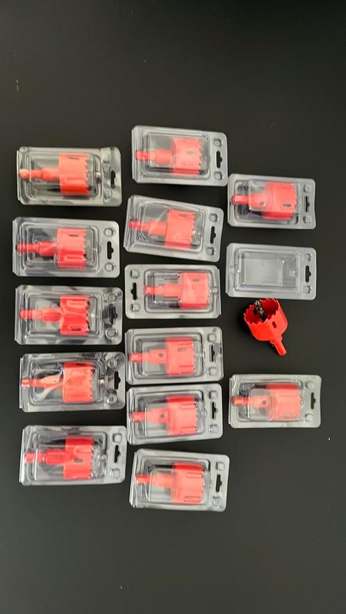 Gatenzaag: 42mm. Zink staal PVC. Gatenboor rood, Doe-het-zelf en Verbouw, Gereedschap | Machine-onderdelen en Toebehoren, Nieuw