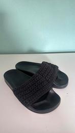 Marco polo zwarte slippers maat 40, Verzenden, Zo goed als nieuw, Zwart